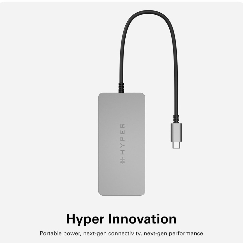 Hype USB-C Multi-Port Adapter - Silver - Picture 9 of 10